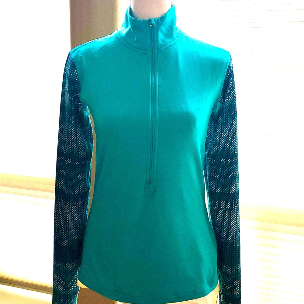 Nike Pro Dry Fit Half Zip Pull Over Gently Used M